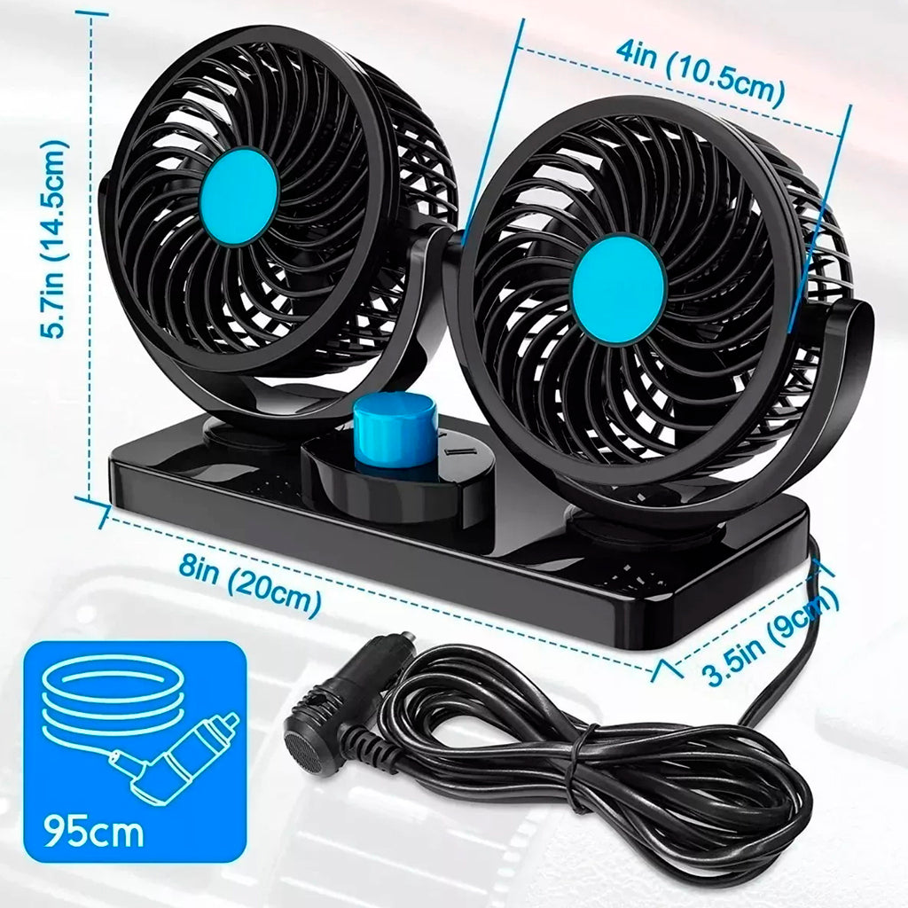 MINI VENTILADOR PARA AUTO